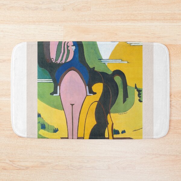 Item preview, Ernst Ludwig Kirchner Female Rider Painting designed and sold by LaFabricaArt.