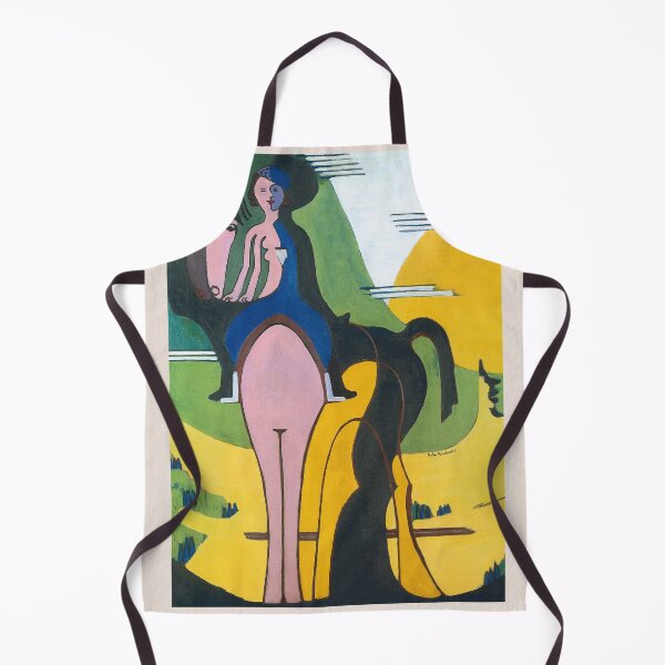 Item preview, Ernst Ludwig Kirchner Female Rider Painting designed and sold by LaFabricaArt.