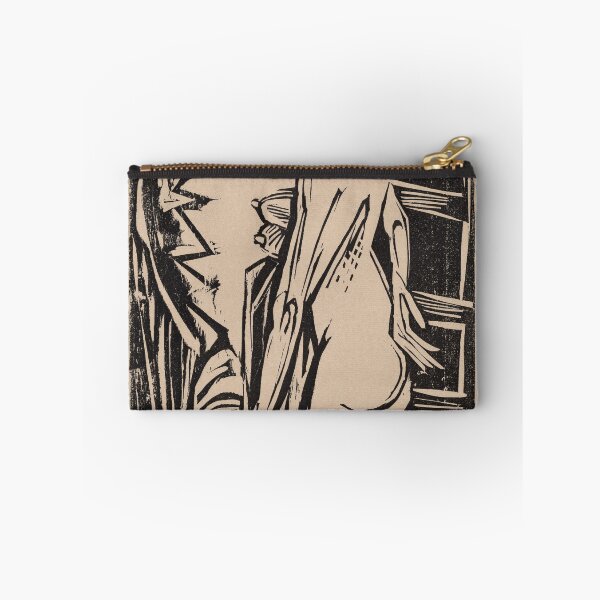 Item preview, Ernst Ludwig Kirchner Nude Interior Woodcut designed and sold by LaFabricaArt.