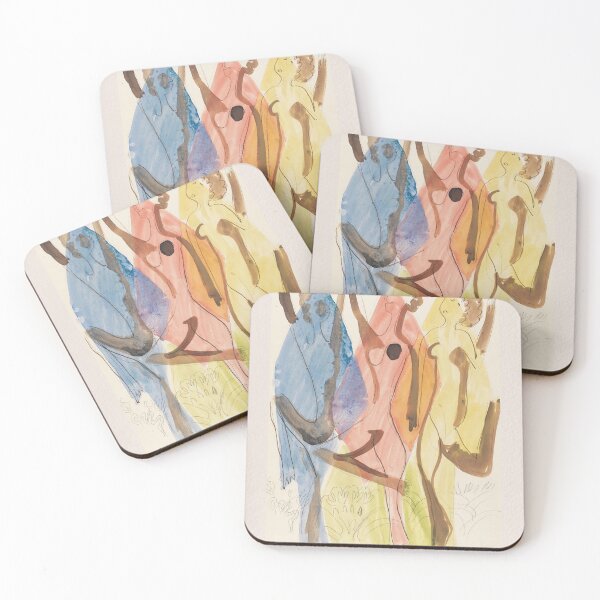 Item preview, Ernst Ludwig Kirchner Color Dance Expressionism designed and sold by LaFabricaArt.
