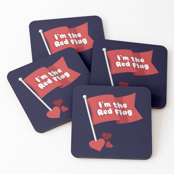 Item preview, Funny Im The Red Flag Valentines Design designed and sold by LinaValearte.