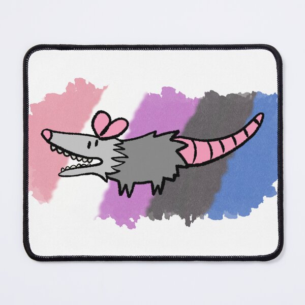 Item preview, Genderfluid Pride Possum designed and sold by Colbypuppy's Designs.