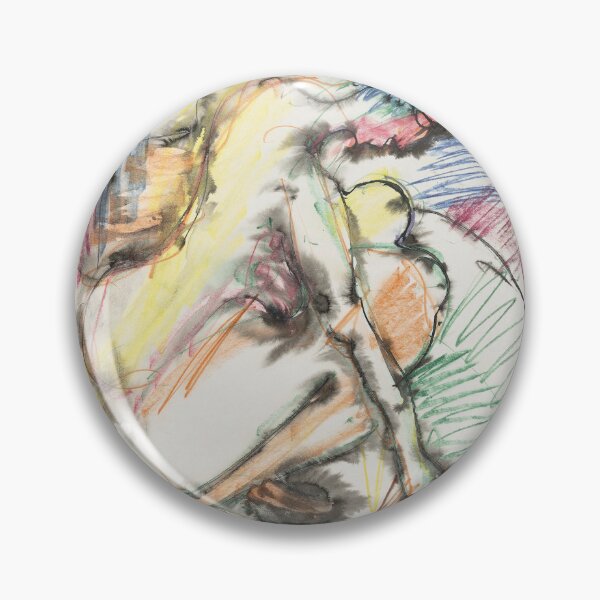 Item preview, Ernst Ludwig Kirchner Expressionist Nude Bath designed and sold by LaFabricaArt.