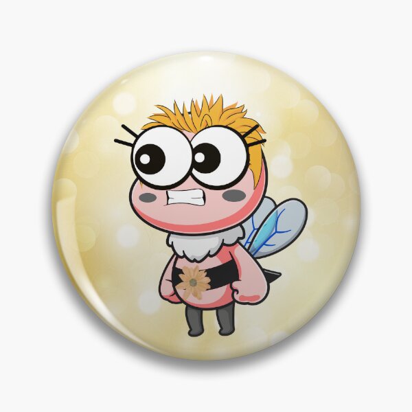 Item preview, Buzzbolt the Nervous Bee Digital Sticker Art designed and sold by BuzzBrigade.