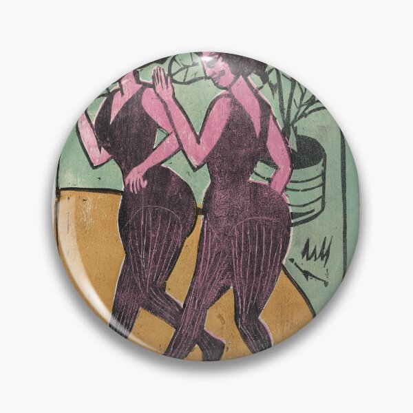 Item preview, Kirchner English Step Dancers Expressionism designed and sold by LaFabricaArt.