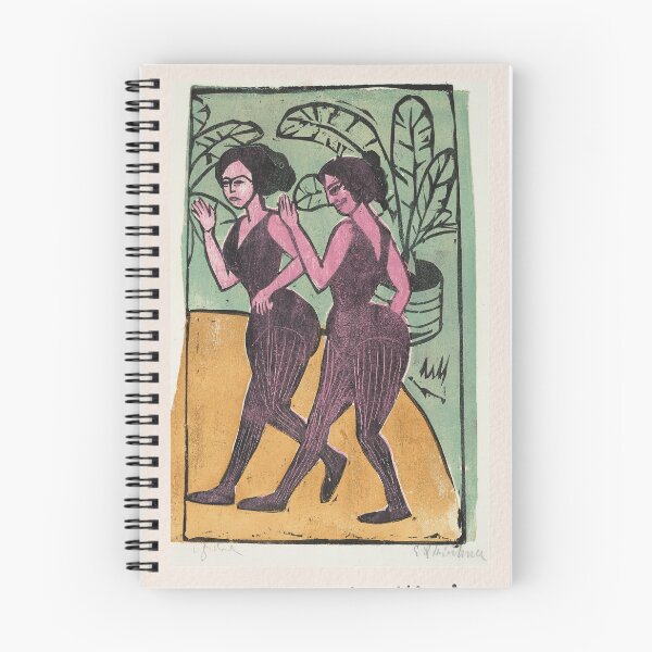 Item preview, Kirchner English Step Dancers Expressionism designed and sold by LaFabricaArt.