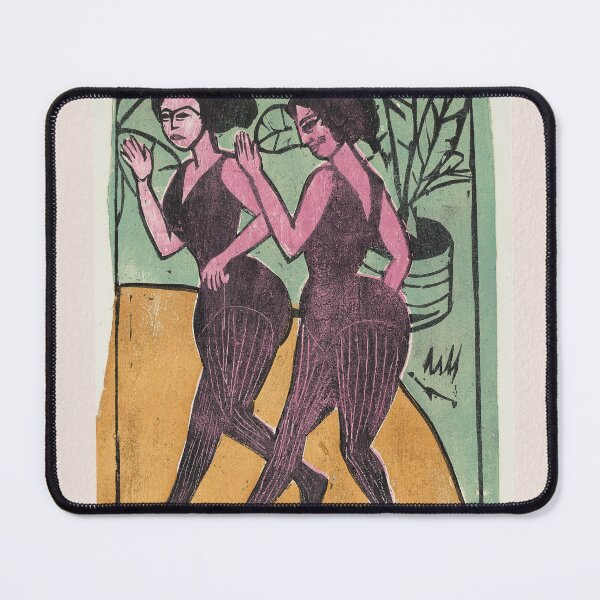 Item preview, Kirchner English Step Dancers Expressionism designed and sold by LaFabricaArt.