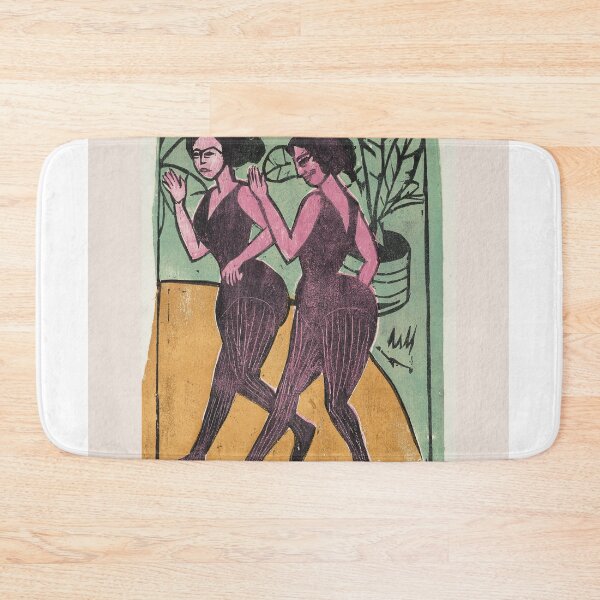 Item preview, Kirchner English Step Dancers Expressionism designed and sold by LaFabricaArt.