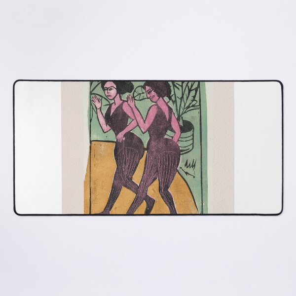 Item preview, Kirchner English Step Dancers Expressionism designed and sold by LaFabricaArt.