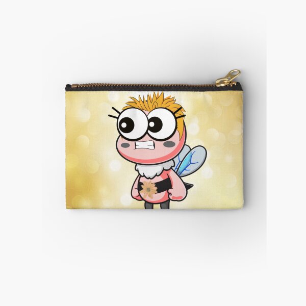 Item preview, Buzzbolt the Nervous Bee  Digital Sticker Art  designed and sold by BuzzBrigade.