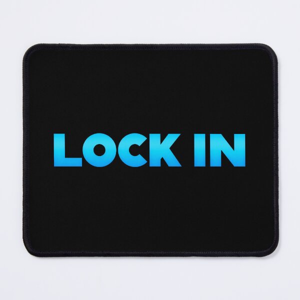 Item preview, Lock In, Cool Blue designed and sold by Memes N Lore .