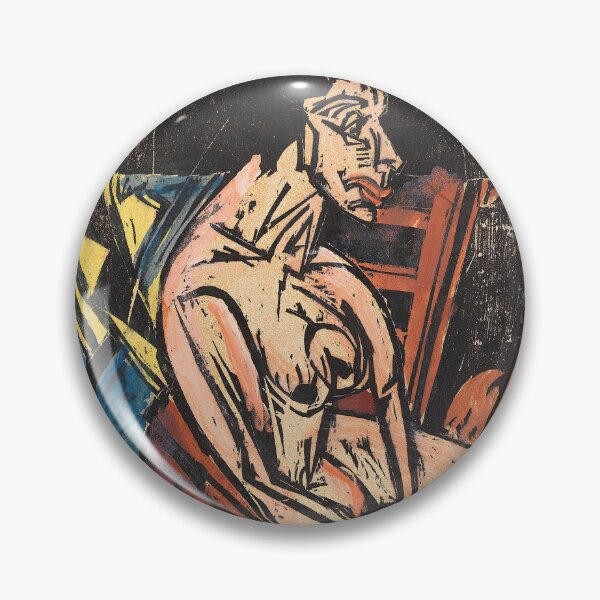 Item preview, Kirchner The Beloved Expressionist Nude designed and sold by LaFabricaArt.