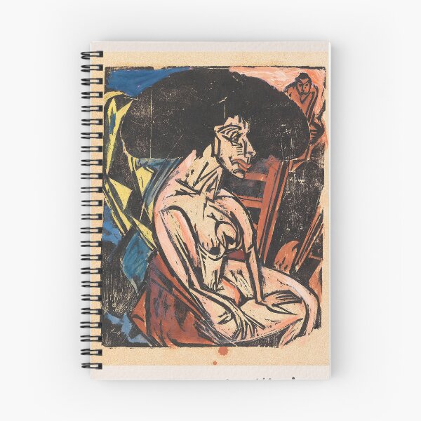 Item preview, Kirchner The Beloved Expressionist Nude designed and sold by LaFabricaArt.