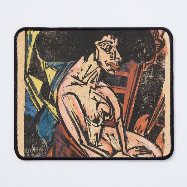 Item preview, Kirchner The Beloved Expressionist Nude designed and sold by LaFabricaArt.