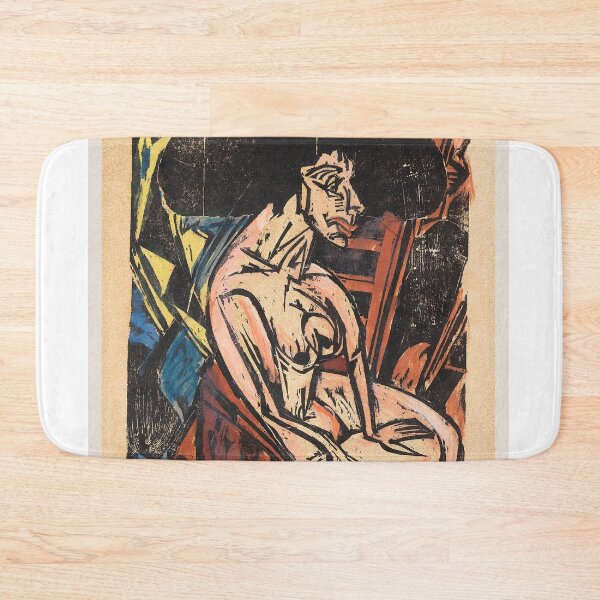 Item preview, Kirchner The Beloved Expressionist Nude designed and sold by LaFabricaArt.