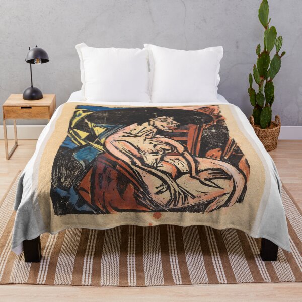 Item preview, Kirchner The Beloved Expressionist Nude designed and sold by LaFabricaArt.