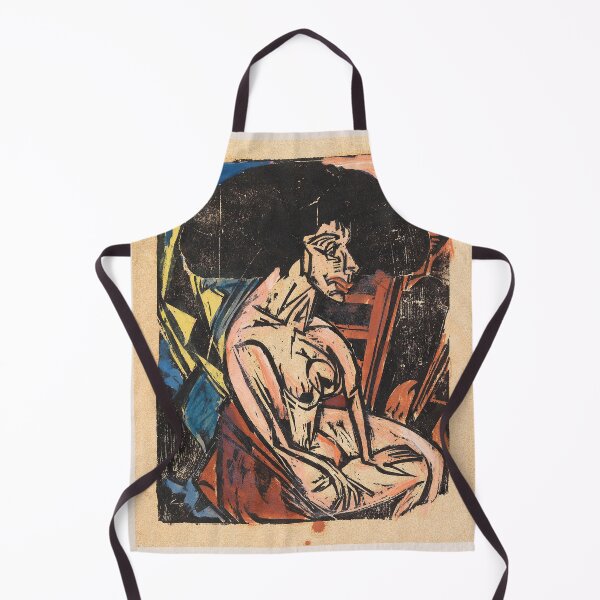 Item preview, Kirchner The Beloved Expressionist Nude designed and sold by LaFabricaArt.