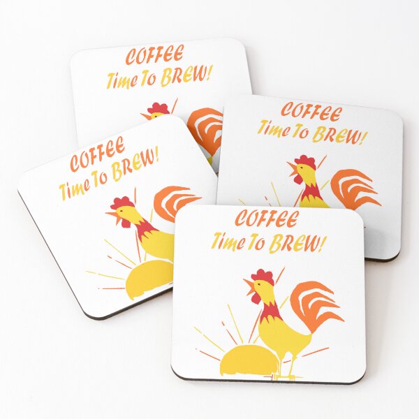 Item preview, Coffee Time To Brew Rooster designed and sold by kristalcurt.