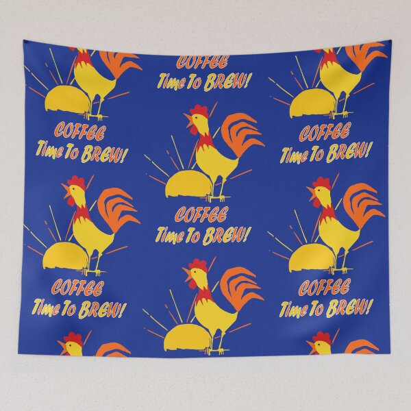 Item preview, Coffee Time To Brew Rooster designed and sold by kristalcurt.