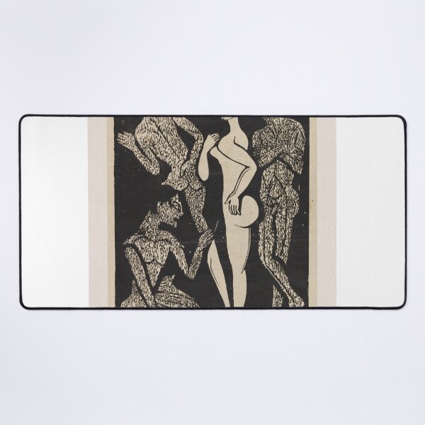 Item preview, Kirchner Woman and Men Expressionism designed and sold by LaFabricaArt.
