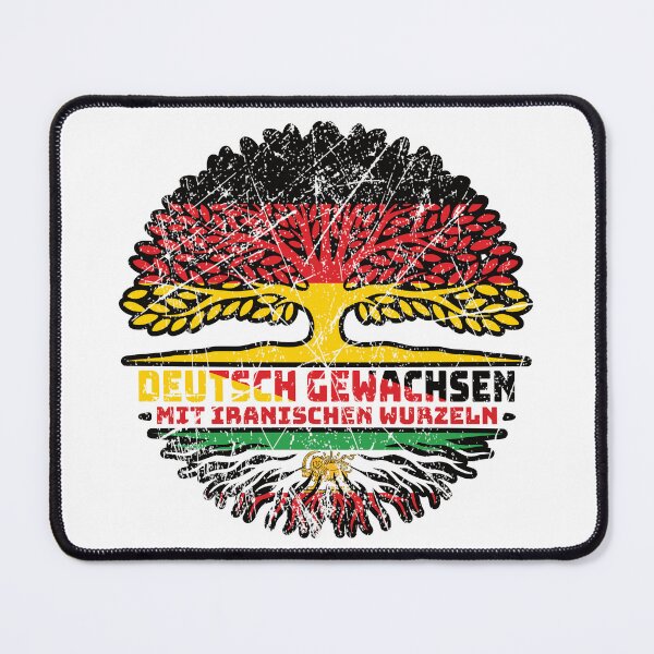 Item preview, German Grown, Iranian Roots – Lion and Sun (Shir o Khorshid) Heritage Design designed and sold by FlagX.
