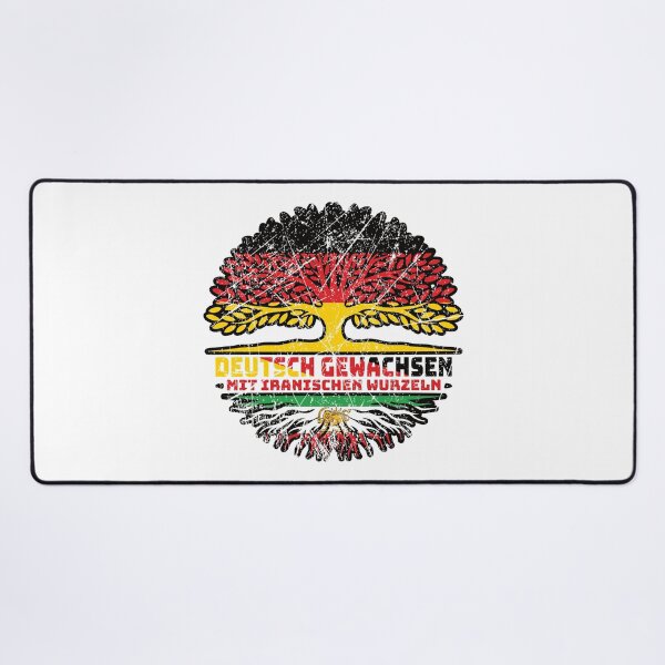 Item preview, German Grown, Iranian Roots – Lion and Sun (Shir o Khorshid) Heritage Design designed and sold by FlagX.