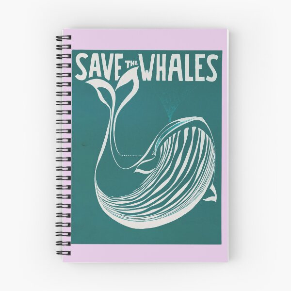 Item preview, Save the Whales (Green/White) designed and sold by NoisyNosyNancy.