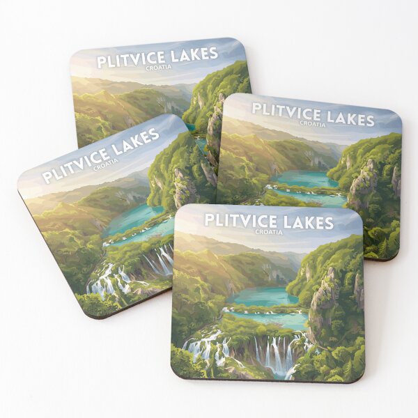 Item preview, Plitvice Lakes National Park Croatia - Travel art designed and sold by Marciolini.