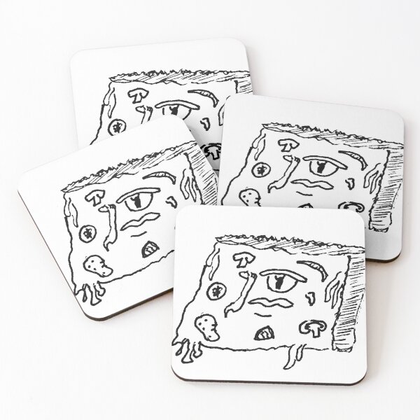Item preview, Cute Square Pizza designed and sold by Gr33zy Art.