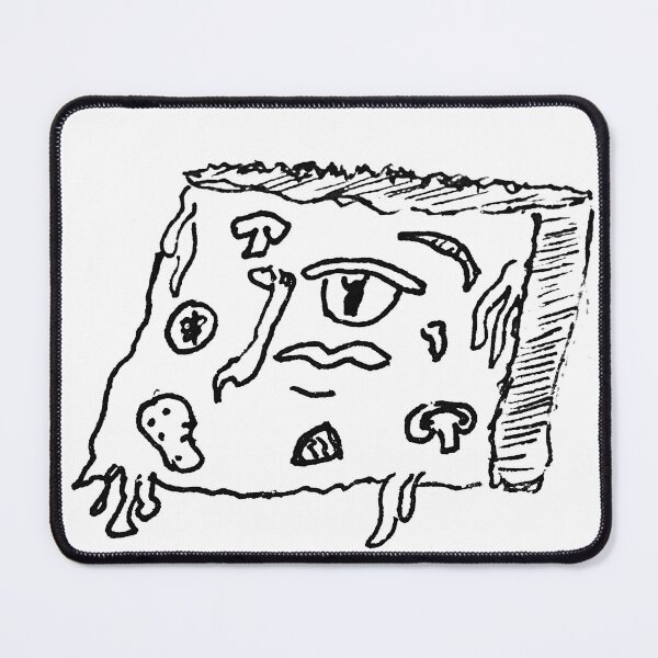 Item preview, Cute Square Pizza designed and sold by Gr33zy Art.