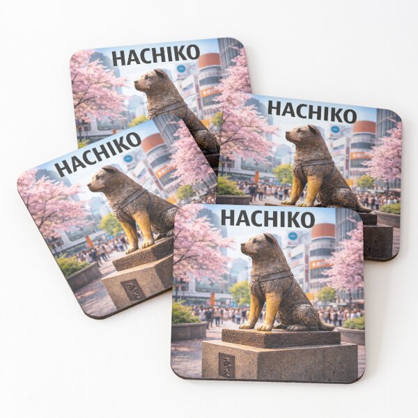 Item preview, Hachiko Statue, Shibuya Japan designed and sold by Myra365Art.