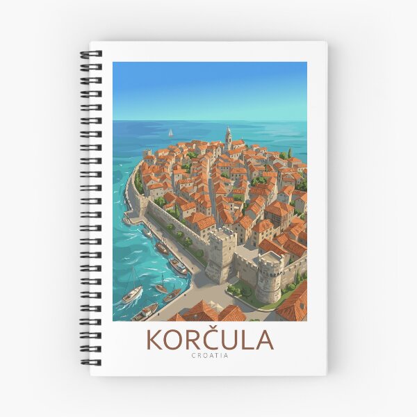 Item preview, Korcula Croatia - Travel Art designed and sold by Marciolini.