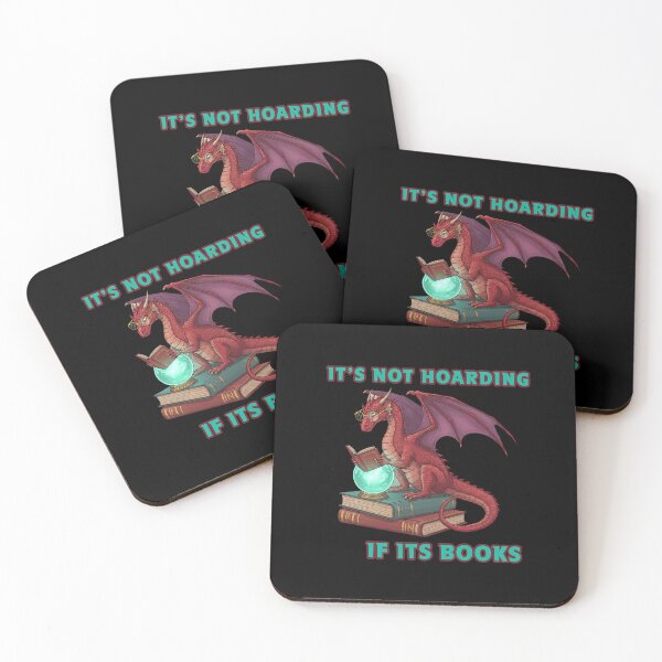 Item preview, Dragon Librarian It's Not Hoarding If It's Books designed and sold by TeeARTHY.