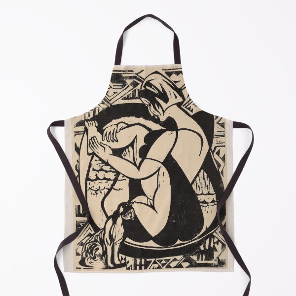 Item preview, Kirchner Woman in Bathtub Expressionism designed and sold by LaFabricaArt.