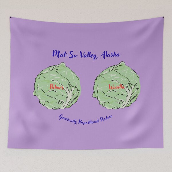 Item preview, Big Cabbages: Mat-Su Valley Alaska designed and sold by NoisyNosyNancy.