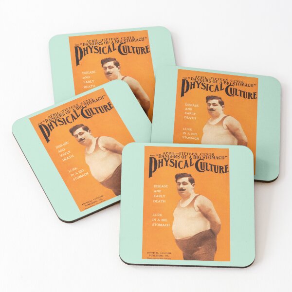 Item preview, Physical Culture Magazine: Dangers of a Big Stomach designed and sold by NoisyNosyNancy.