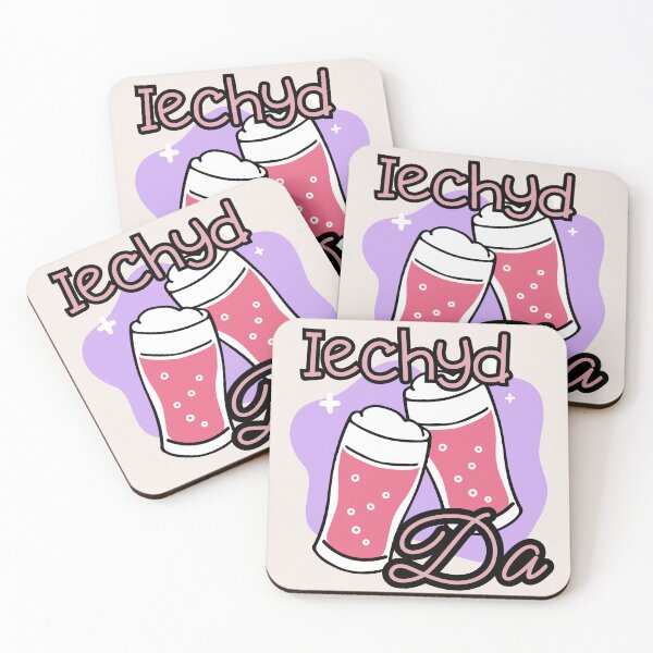 Item preview, pink iechyd da designed and sold by quechic.