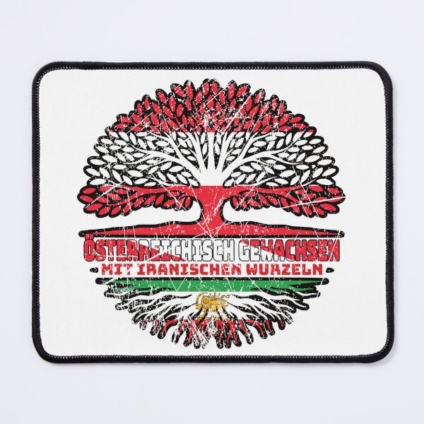 Item preview, Austrian Grown, Iranian Roots – Lion and Sun (Shir o Khorshid) Heritage Design designed and sold by FlagX.