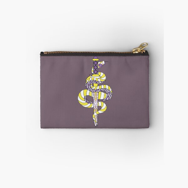 Item preview, Nonbinary Snake with Sword designed and sold by star-dust-girl.