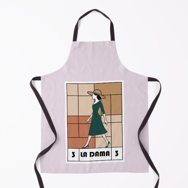 Item preview, The Lady Mexican Lottery Digital Illustration designed and sold by escarabajdesign.