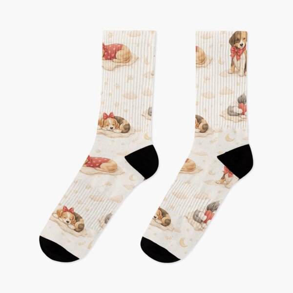 Item preview, Valentine dogs pattern designed and sold by Meandmyshop.