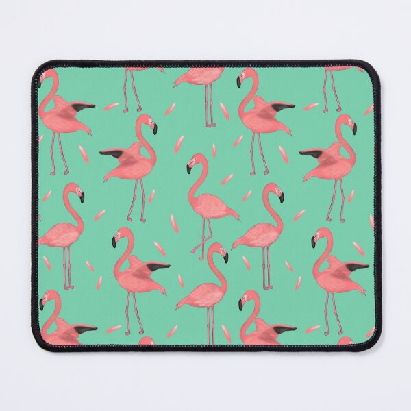 Item preview, Flamingos and feathers designed and sold by Daniel Vasco.