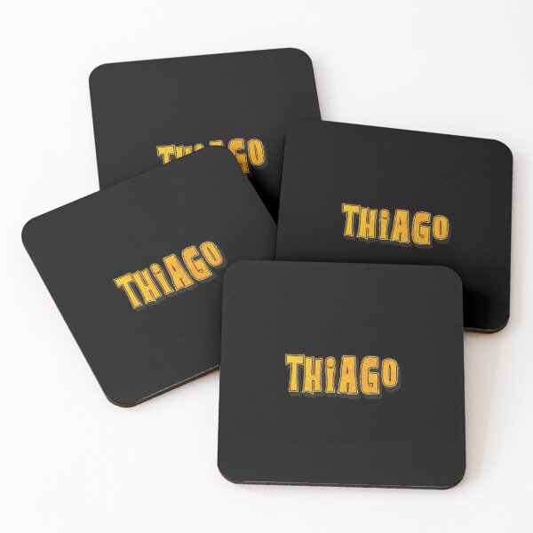 Item preview, Thiago Personalized Cool Custom Name Design for Men, Teens, and Boys designed and sold by Watsonarts.