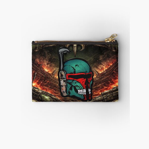 Item preview, Bounty Hunter Skull Helmet Art – Sci-Fi Warrior Skull Design designed and sold by artistwill.