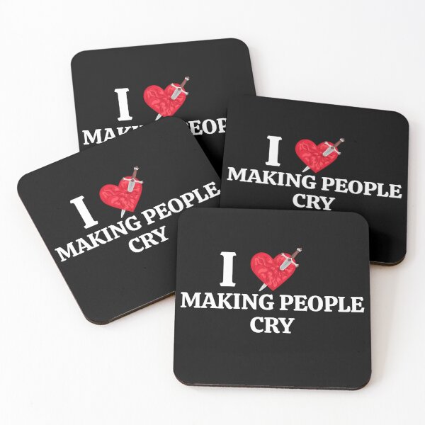 Item preview,  I Love Heart Making People Cry Unhinged Gen Z Raunchy Meme designed and sold by ZACK ART.