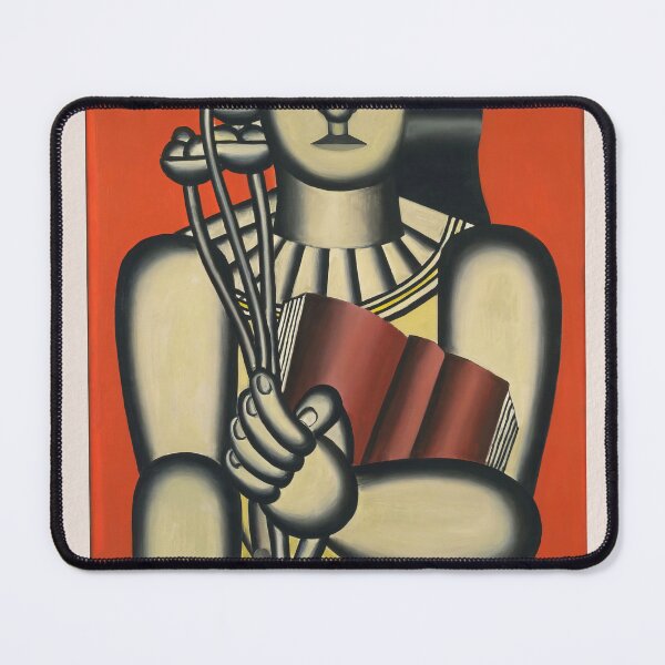 Item preview, Fernand Léger Woman With Book Cubism designed and sold by LaFabricaArt.