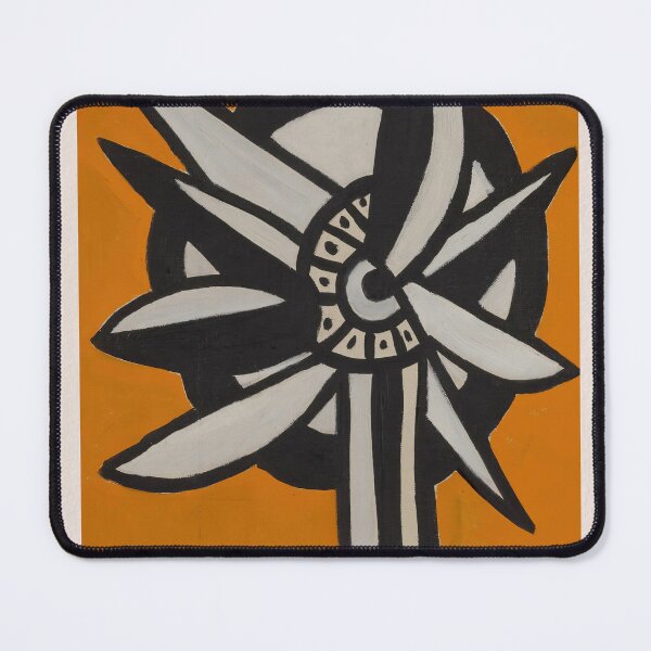 Item preview, Fernand Léger Flower And Wheel Abstract designed and sold by LaFabricaArt.