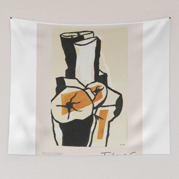 Item preview, Fernand Léger Tree Trunks Abstract Modern designed and sold by LaFabricaArt.