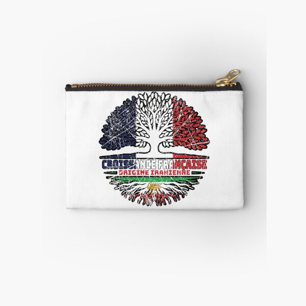 Item preview, French Grown, Iranian Roots – Lion and Sun (Shir o Khorshid) Heritage Design designed and sold by FlagX.