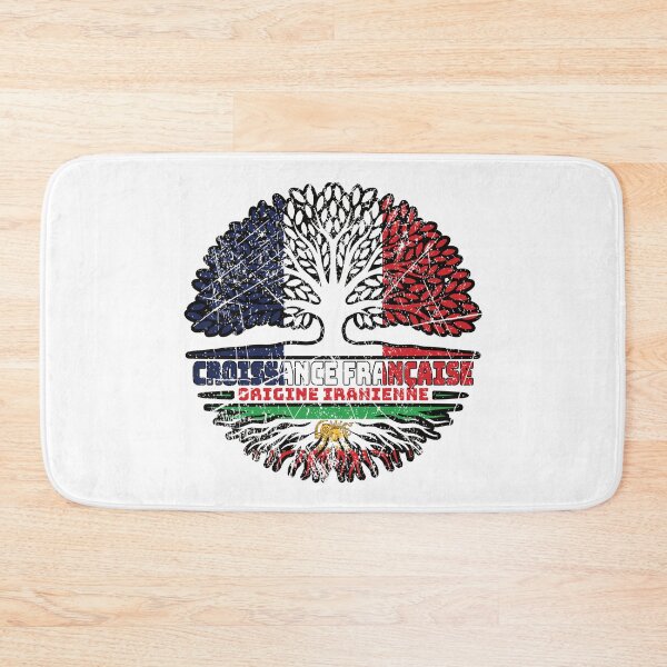 Item preview, French Grown, Iranian Roots – Lion and Sun (Shir o Khorshid) Heritage Design designed and sold by FlagX.